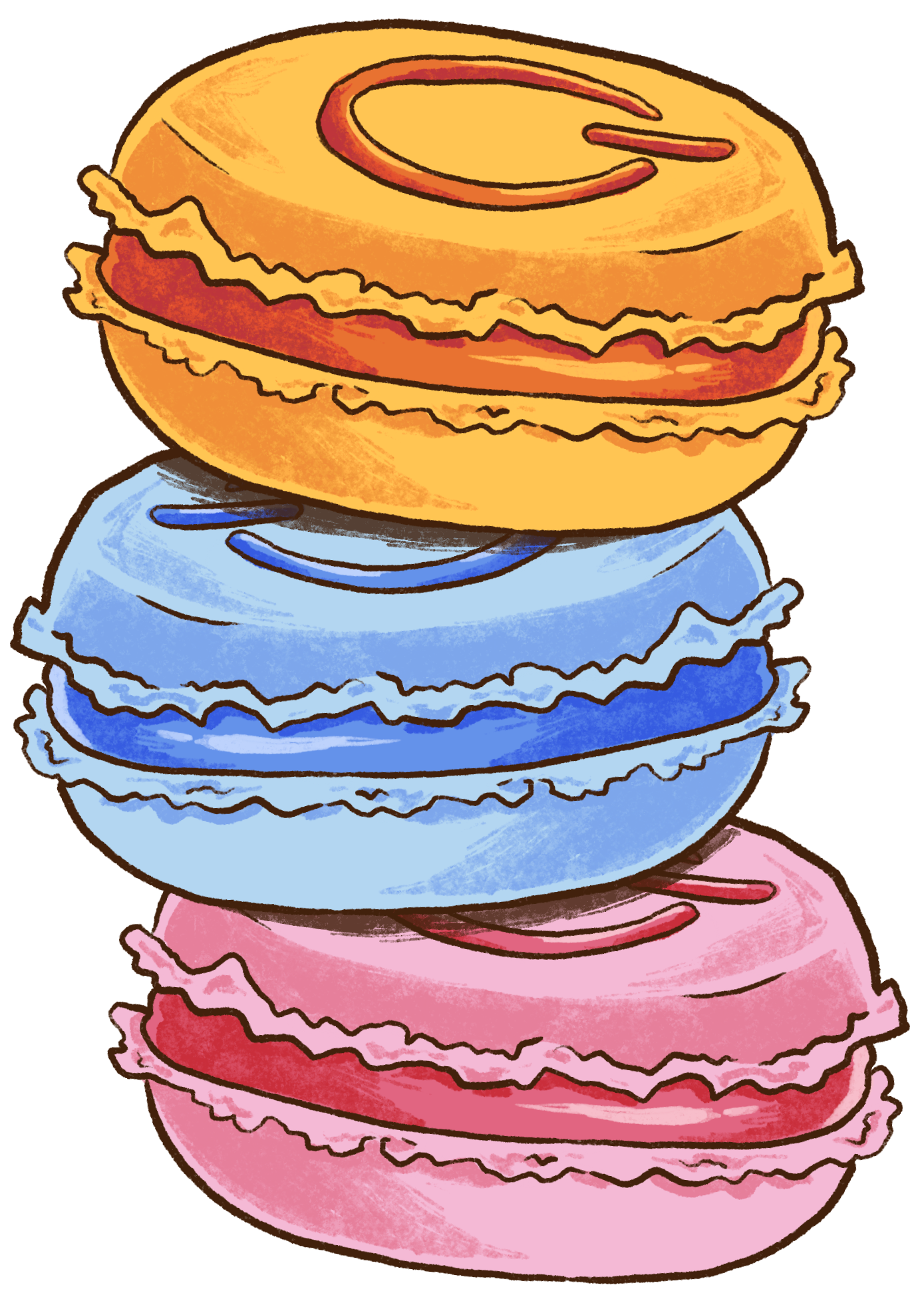 macaron stack